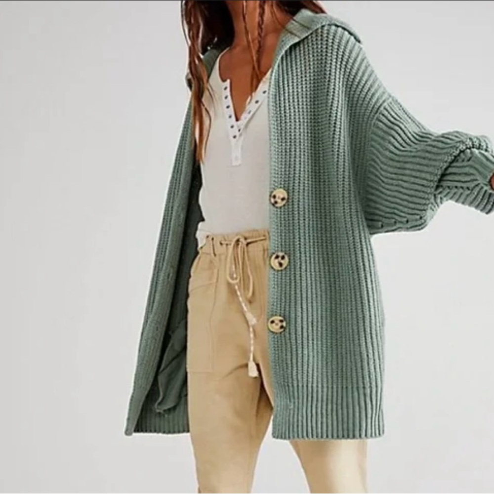 NEVER WORN Free People Swim Too Deep Cardigan